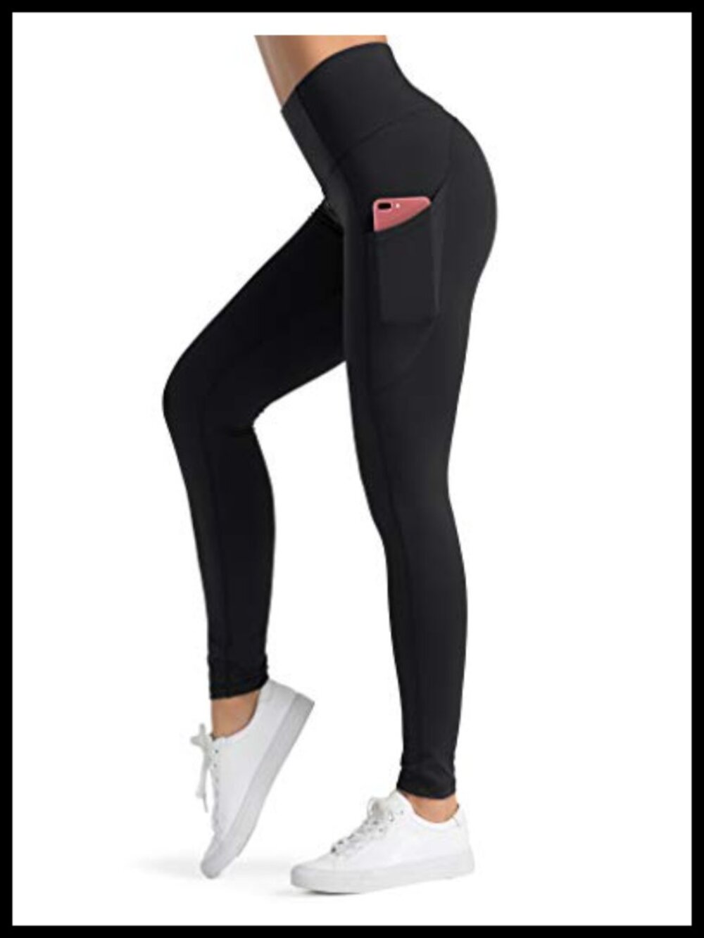 High Waisted Yoga Leggings 3 Pockets Workout Pants